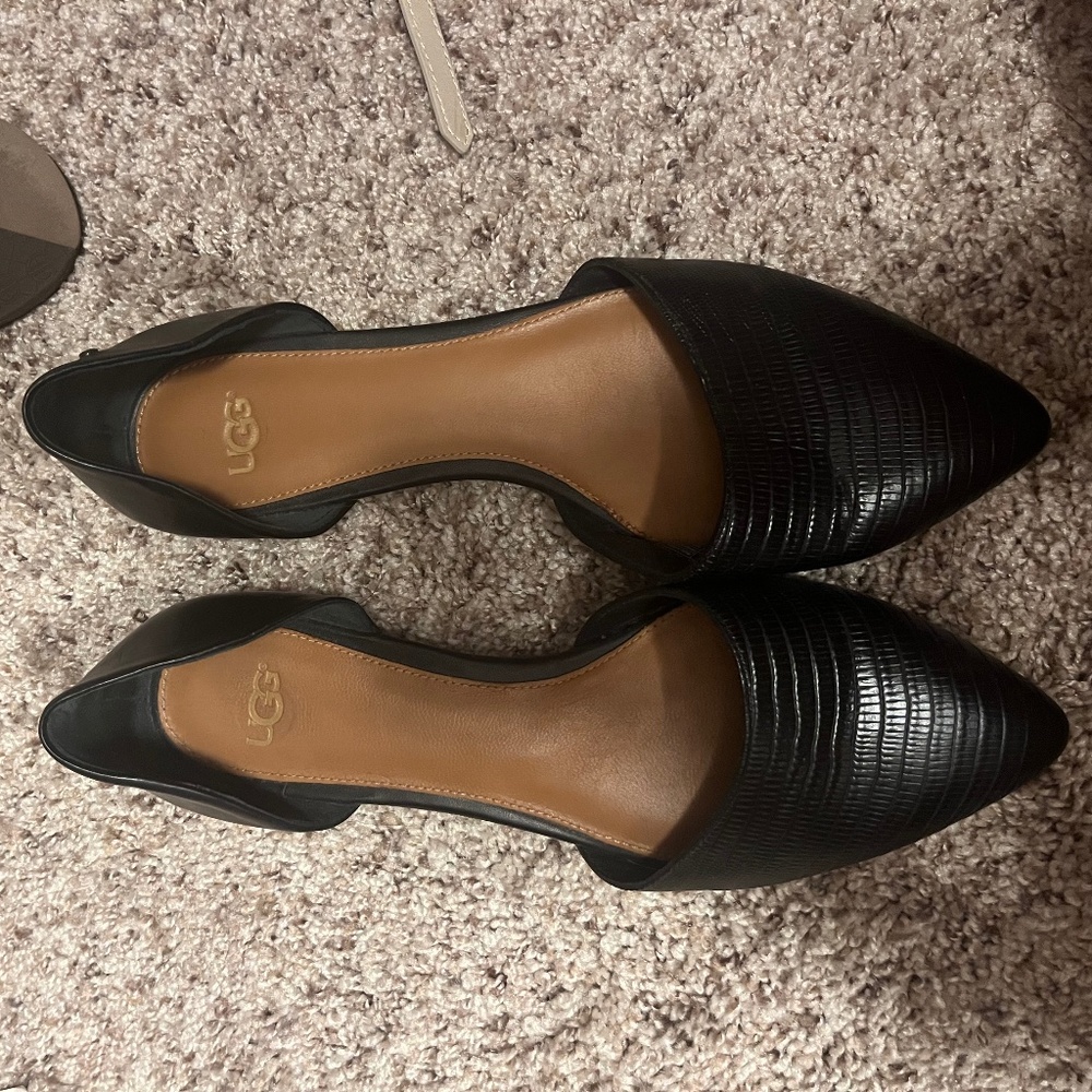 Ugg pointy toe flats